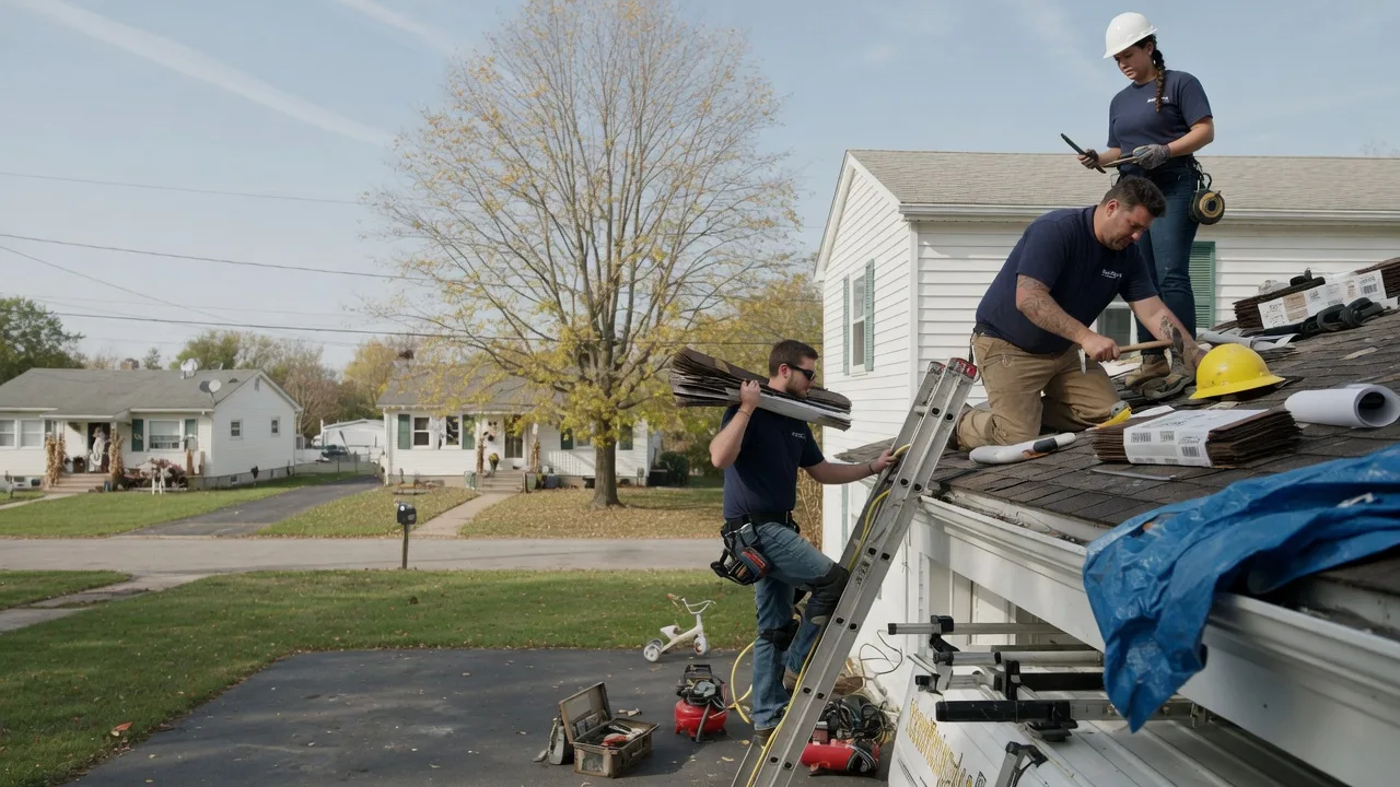Local Roofing Contractors in Lincolnville, KS near me